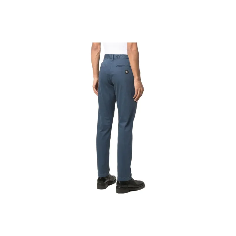 PHILIPP PLEIN Hexagon patch Slim fit Chinos-2