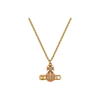 Vivienne Westwood Brass Necklaces Unisex Gold