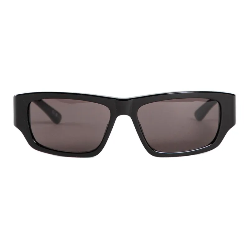 Balenciaga Eyewear 001 BLACK BLACK GREY-1