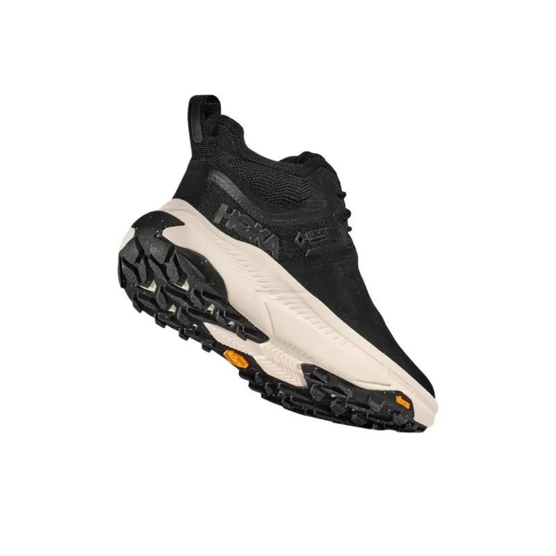 HOKA ONE ONE Transport Chukka Gore Tex Black Alabaster Women's-6