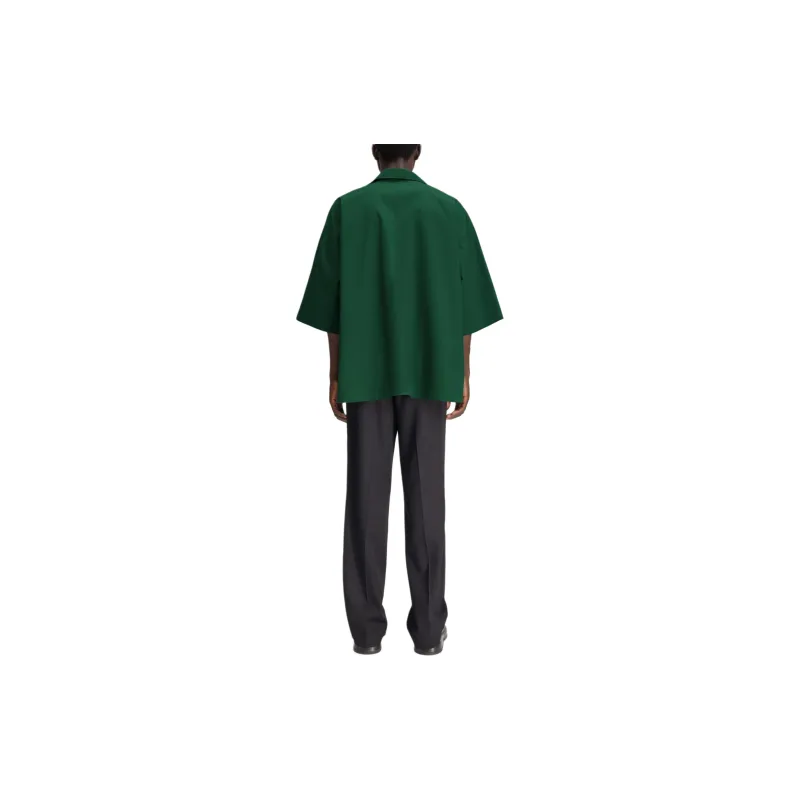 Jacquemus Le Haut Polo Shirt Men's Dark Green-3