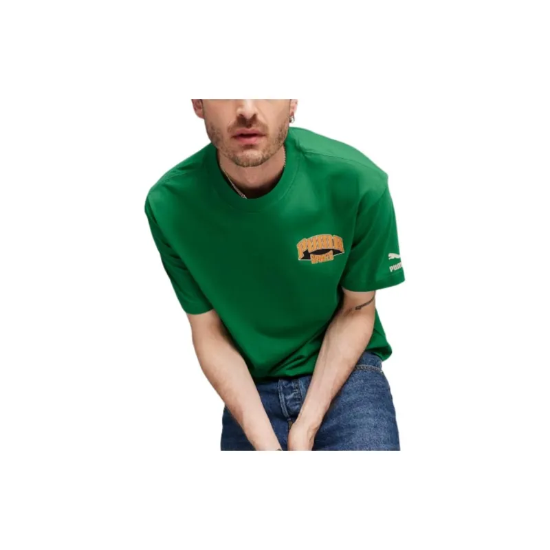 PUMA Playera Estampada Para Hombre PUMA Team-3