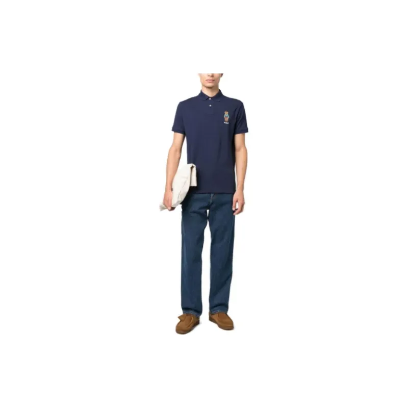 Polo Ralph Lauren Polo Bear embroidered Polo Shirt-1