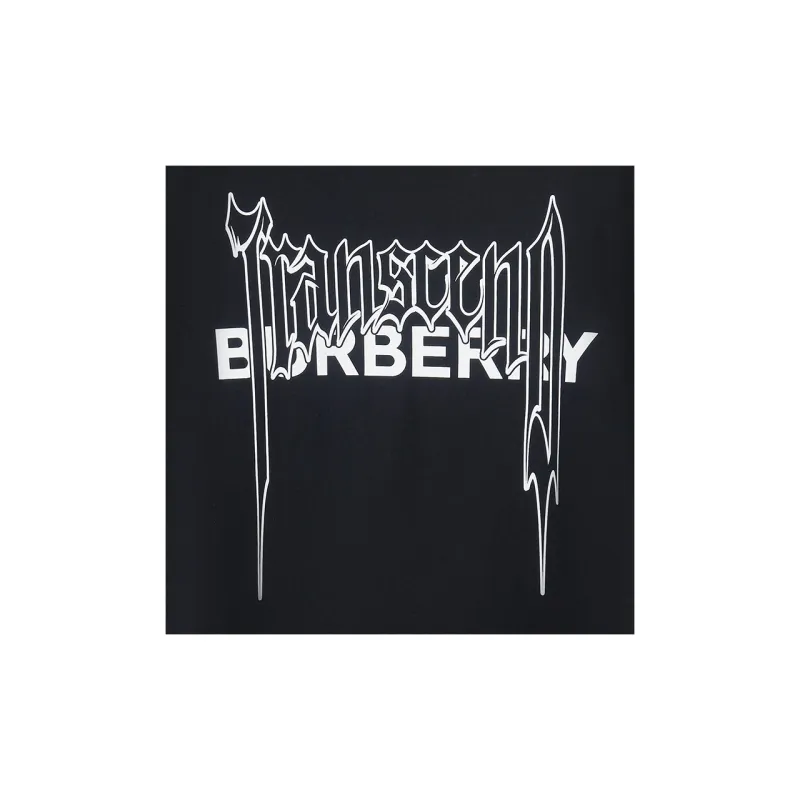 Burberry Graphic Logo Print Sweatshirt-5
