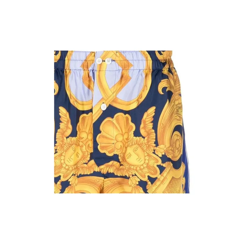 VERSACE Casual Shorts Men Yellow-4