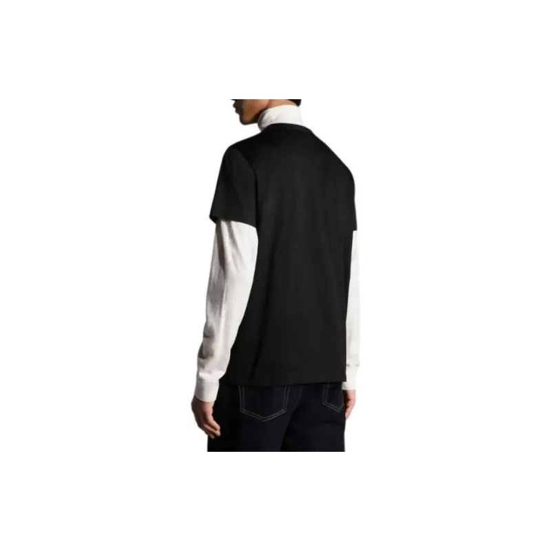 Moncler Logo Patch Crewneck T Shirt-2