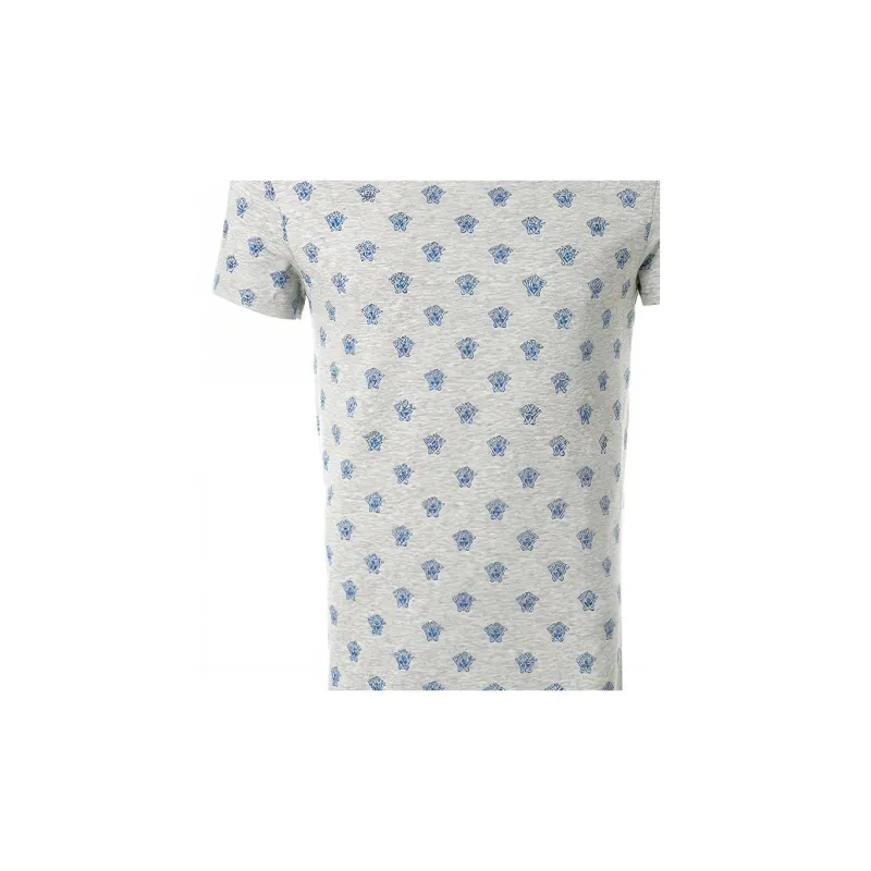 VERSACE T Shirt Men's Light Gray-4