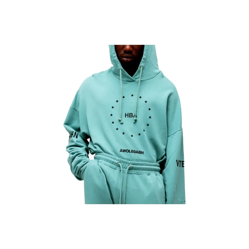 Hood By Air Sweatshirts Unisex Mint Green-2
