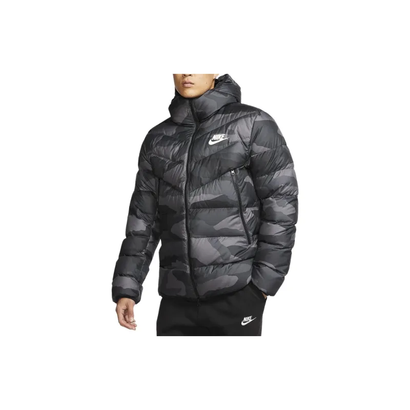 Nike Down Jackets Men Black-1