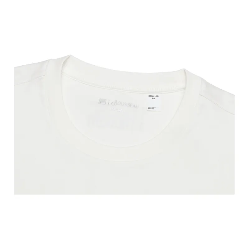FILA x LUSUO Lifestyle T Shirt Men's Cloud White-2