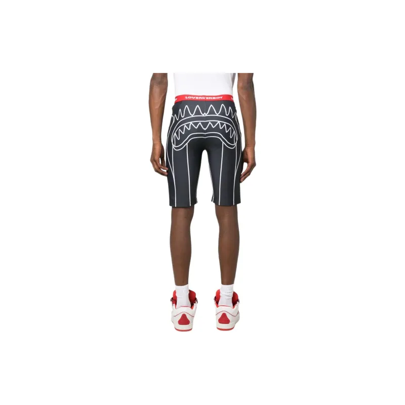 CHARLES JEFFREY Loverboy Graphic-print Shorts-2