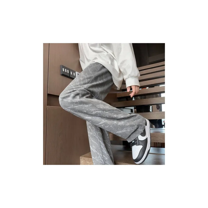 SUNSETMONENT Casual Pants Unisex Black-14