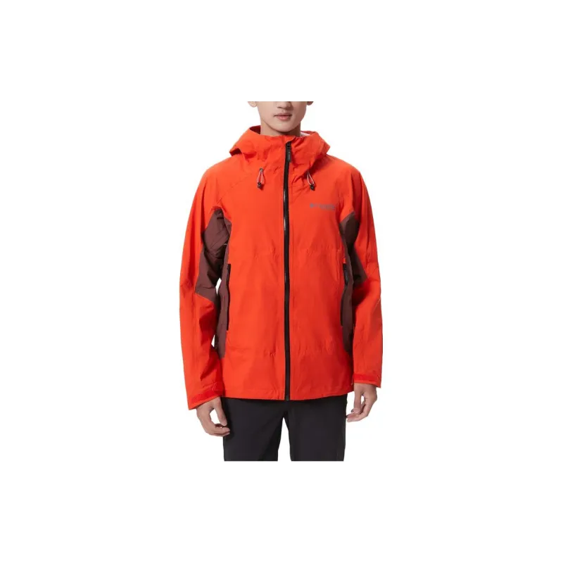 Columbia TITANIUM Jackets Men Orange-2