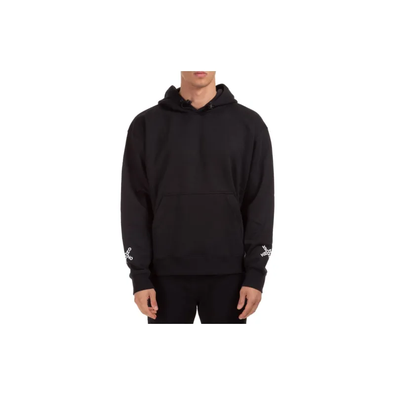 KENZO Letter Logo Sweatshirts Men Black-2