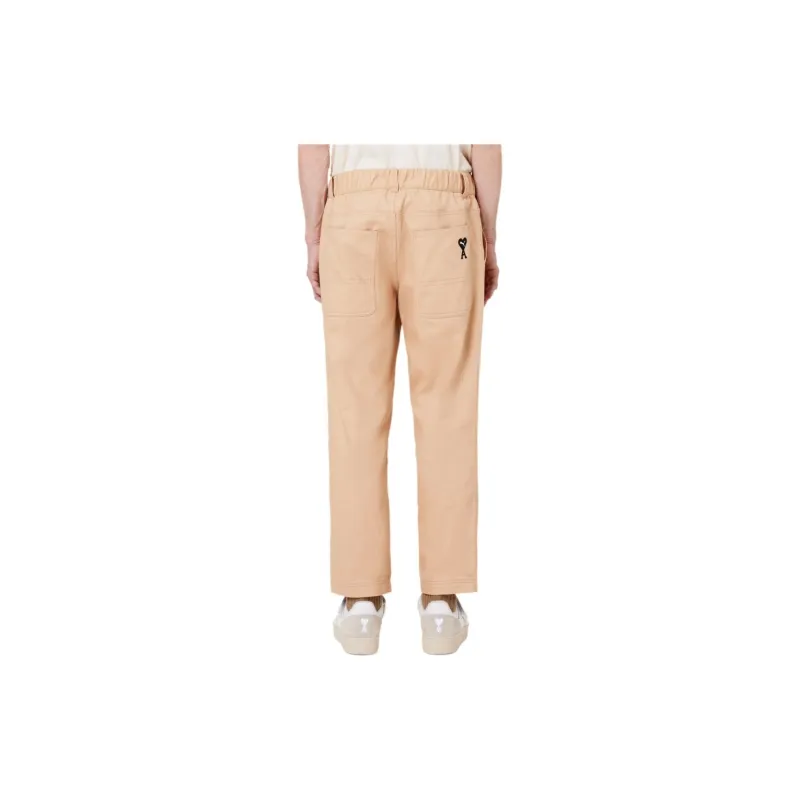 PUMA Casual Pants Men's Orange Red-2