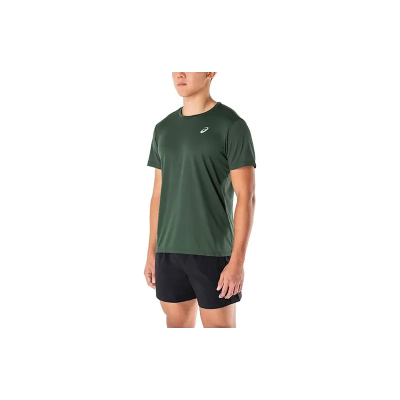 Asics KATAKANA MESH SS TOP T-Shirt Men's Green-3