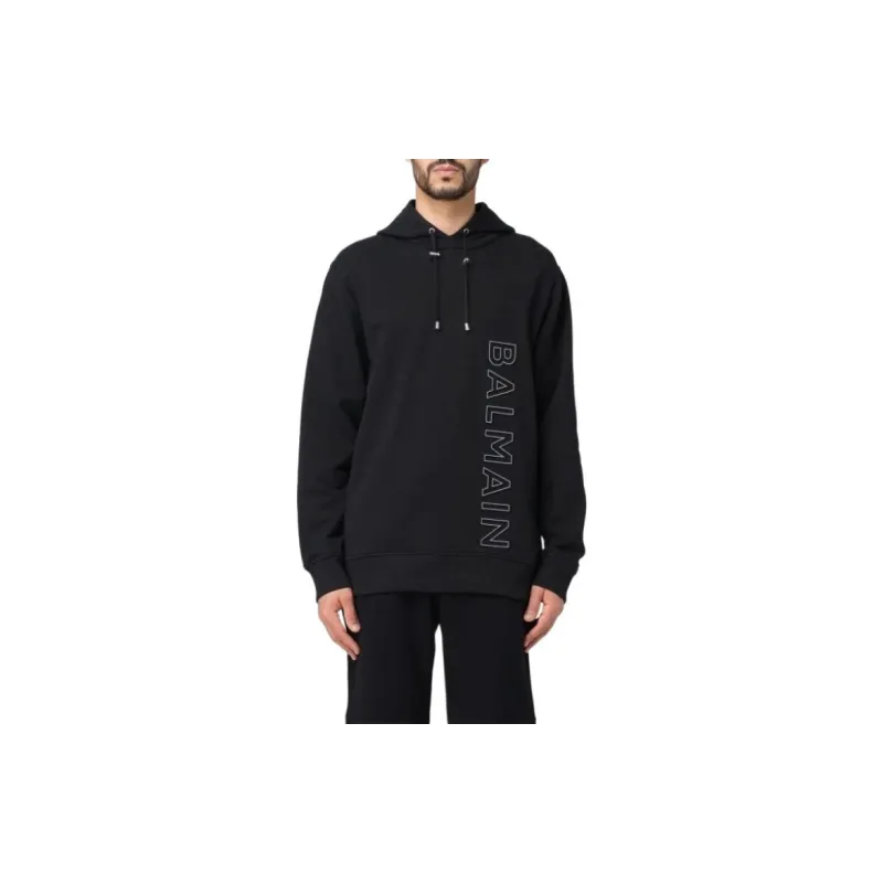 BALMAIN Drawstring Oversize Hoodie-2