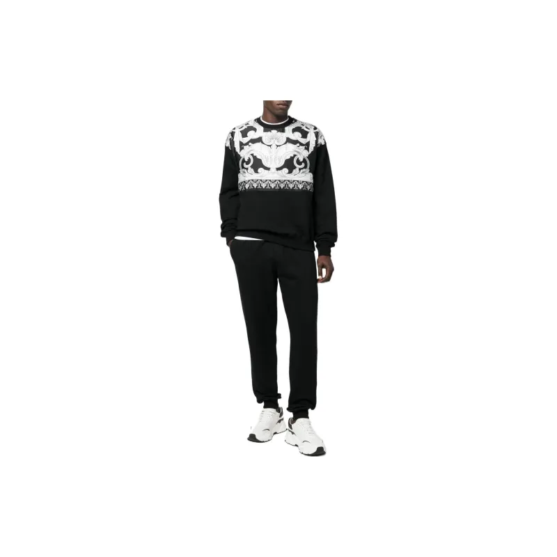 VERSACE Sweatshirts Men Black-1
