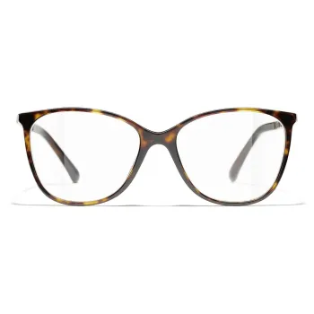 CHANEL Plate Frame Butterfly Eyeglass Frames Unisex