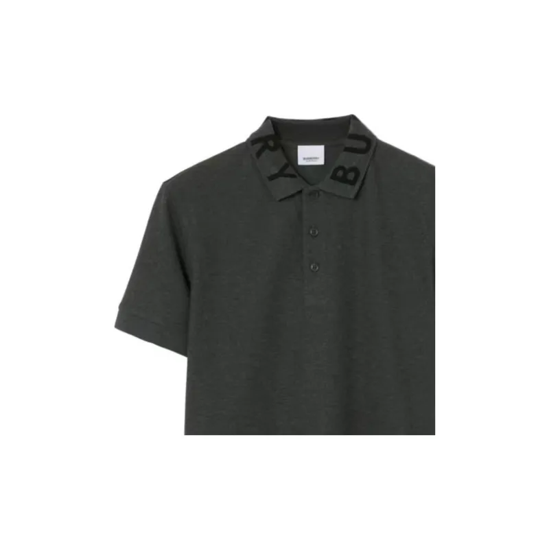 Burberry SS23 Polo Shirt Men's Dark Gray-6