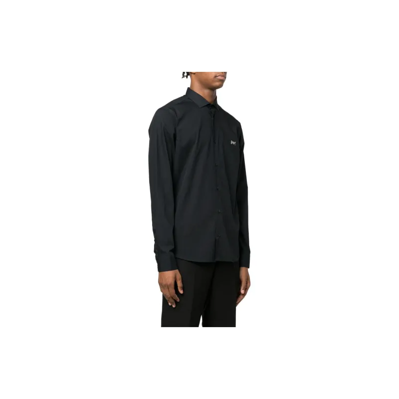PHILIPP PLEIN Logo plaque Detail Shirt-2