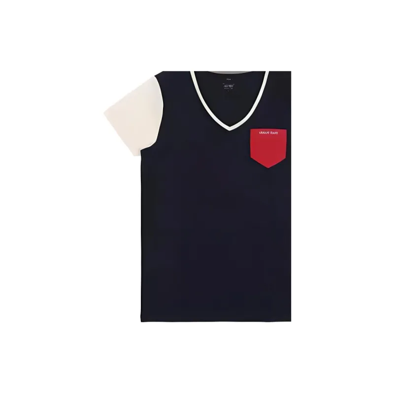 ARMANI JEANS T Shirt Men's Dark Blue-3