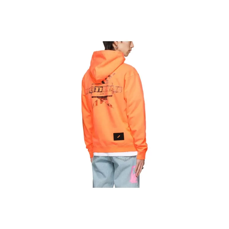 WE11DONE Sweatshirts Unisex Orange-3