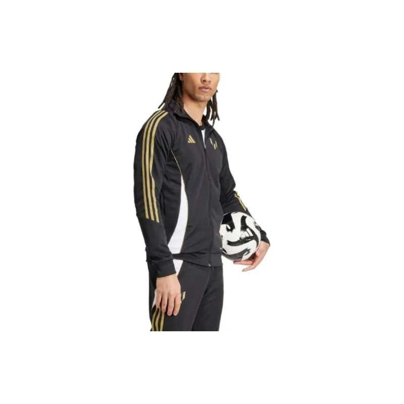 Adidas Messi Jackets Coats Men's Black-3