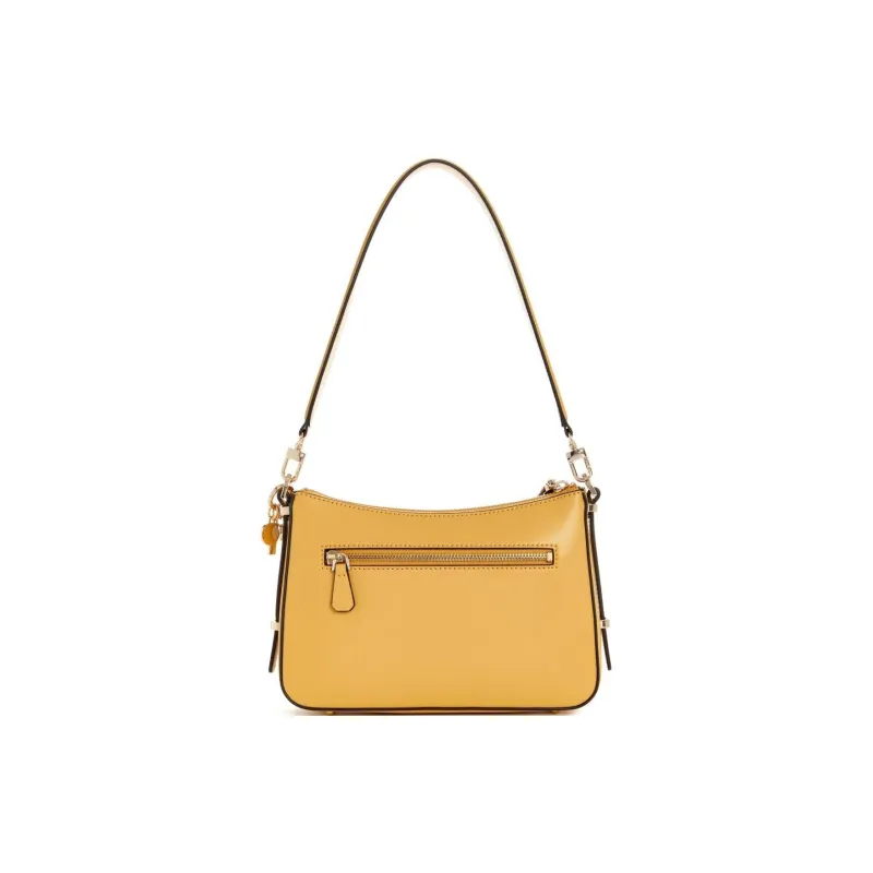 GUESS Artificial Leather Handbag Shoulder Bag Women's Yellow-2