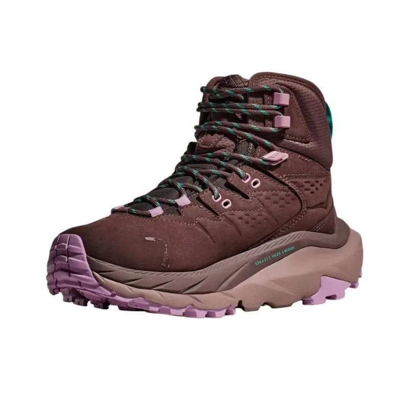 HOKA ONE ONE Kaha 2 Anti Slip Wear Resistant High Top Trekking Shoes Women's Umber-1