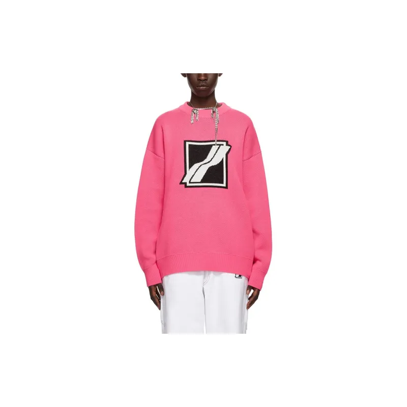 WE11DONE Sweaters Unisex Pink-1