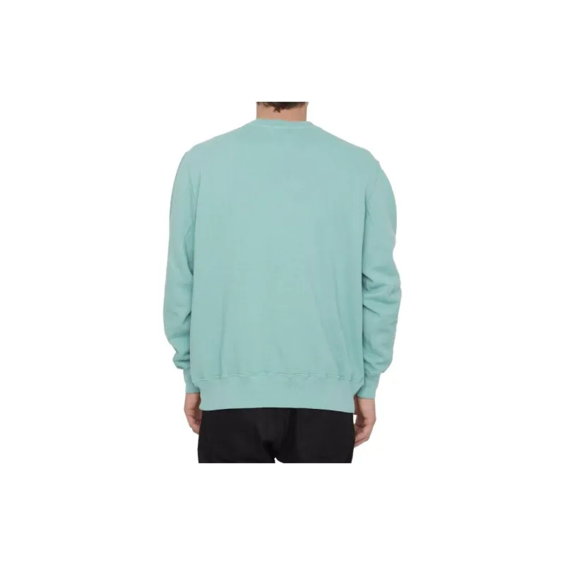 AUTRY Logo Flocked Crewneck Sweatshirt-3