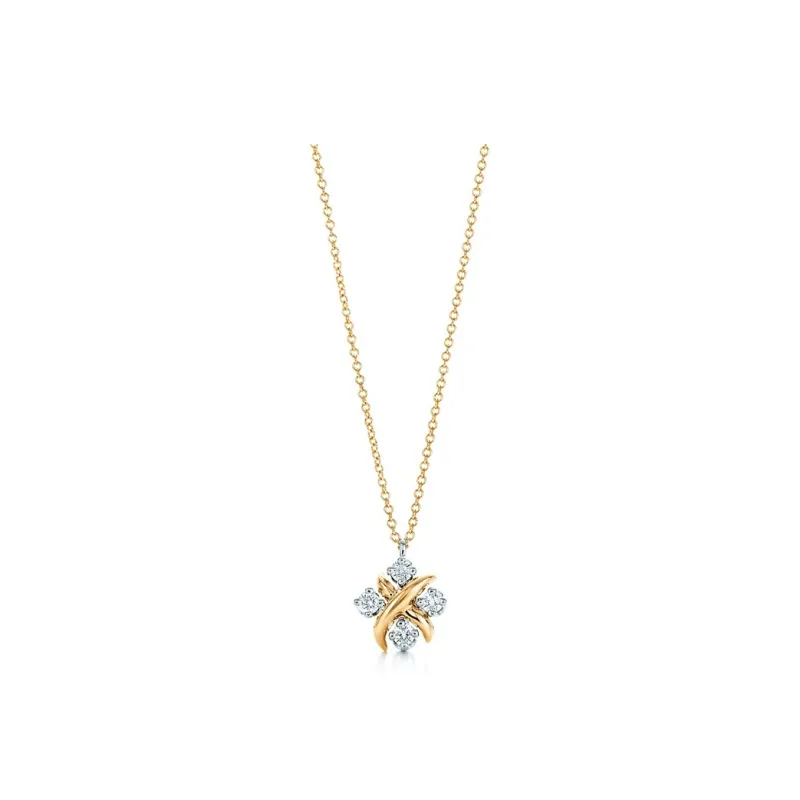 TIFFANY & CO. Schlumberger Series 18K Gold Necklaces Women's Gold-0