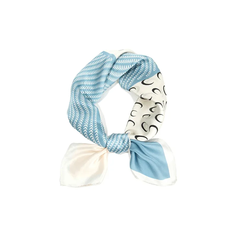 Shanghai Story 100% Mulberry Silk Silk Scarves Women's Patch Bamboo Leaf Flower Gift Box Set-50
