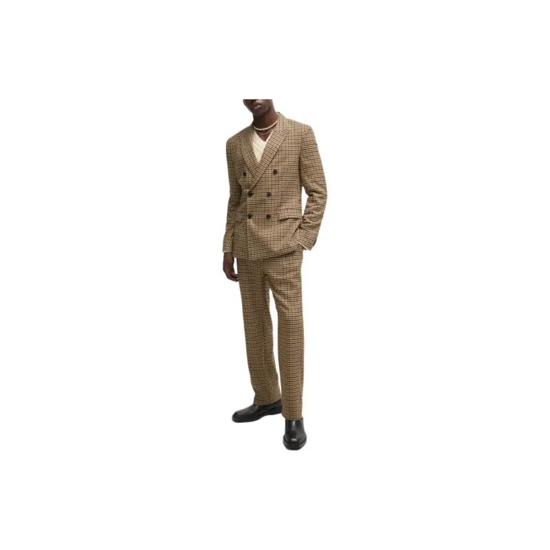 HUGO BOSS Houndstooth Slim-fit Jacket-1