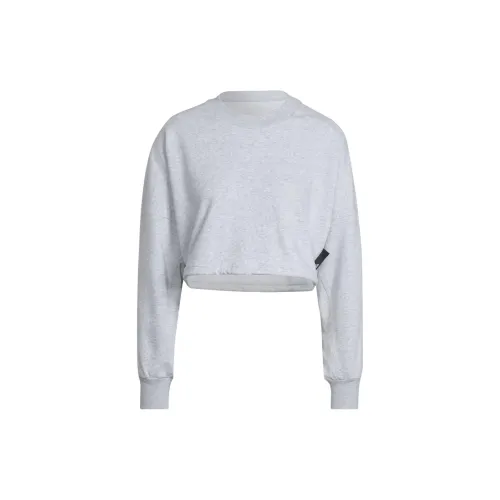 Adidas Lounge Sweatshirts Women's Gray