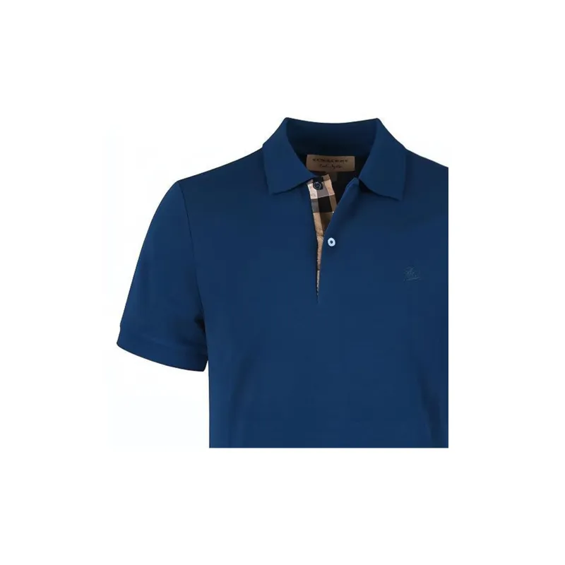 Burberry Polo Shirt Men's Lake Blue-3