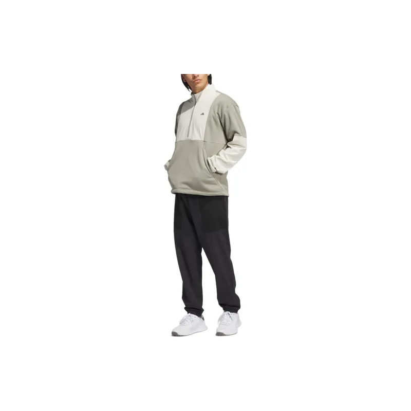 Adidas Free Shipping With AdiClub Go-to Dwr Hybrid Half Zip Pullover-1