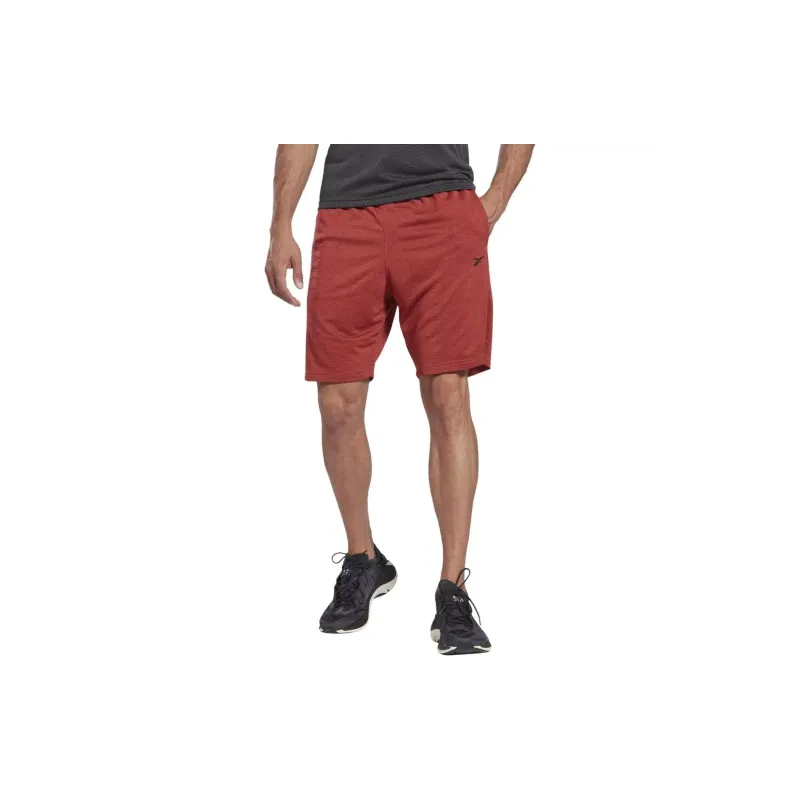 Reebok WOR MELANGE SHORT Casual Shorts Men's Red-2
