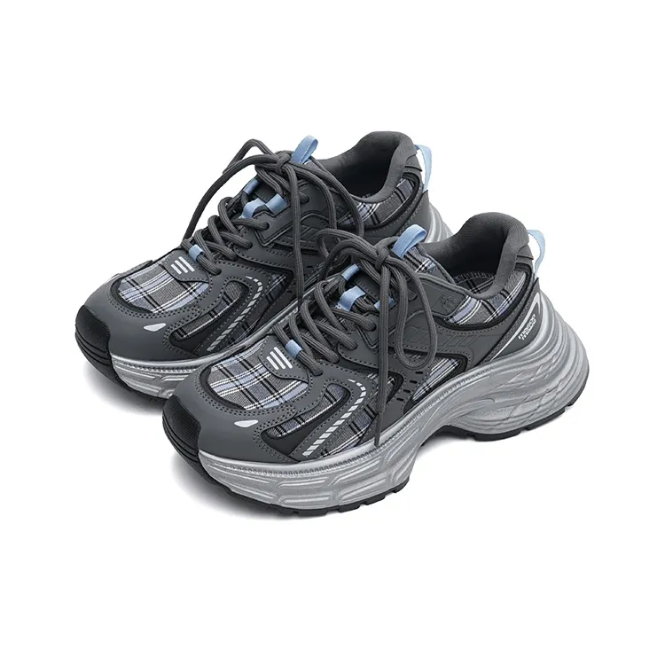 MASOOMAKE Height Increasing Low Top Chunky Sneakers Women's-1