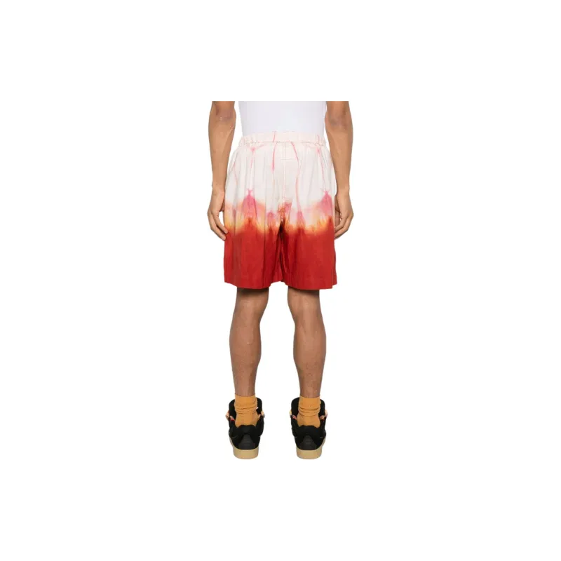 Story Mfg Bridge Grapefruit Clamp dye Shorts-1