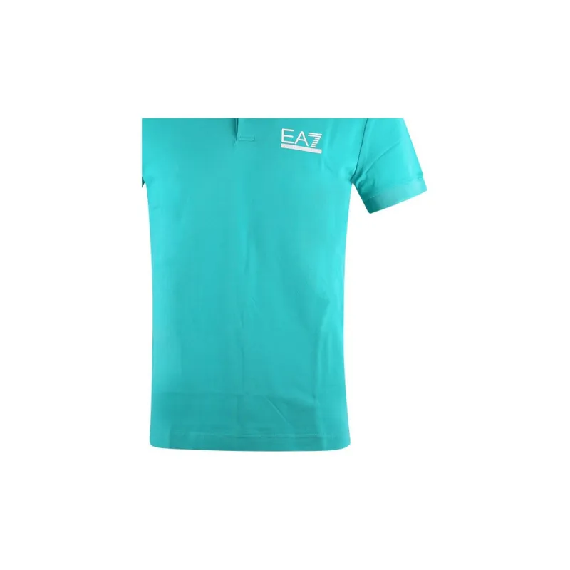 EMPORIO ARMANI EA7 Polo Shirt Men's Green-5