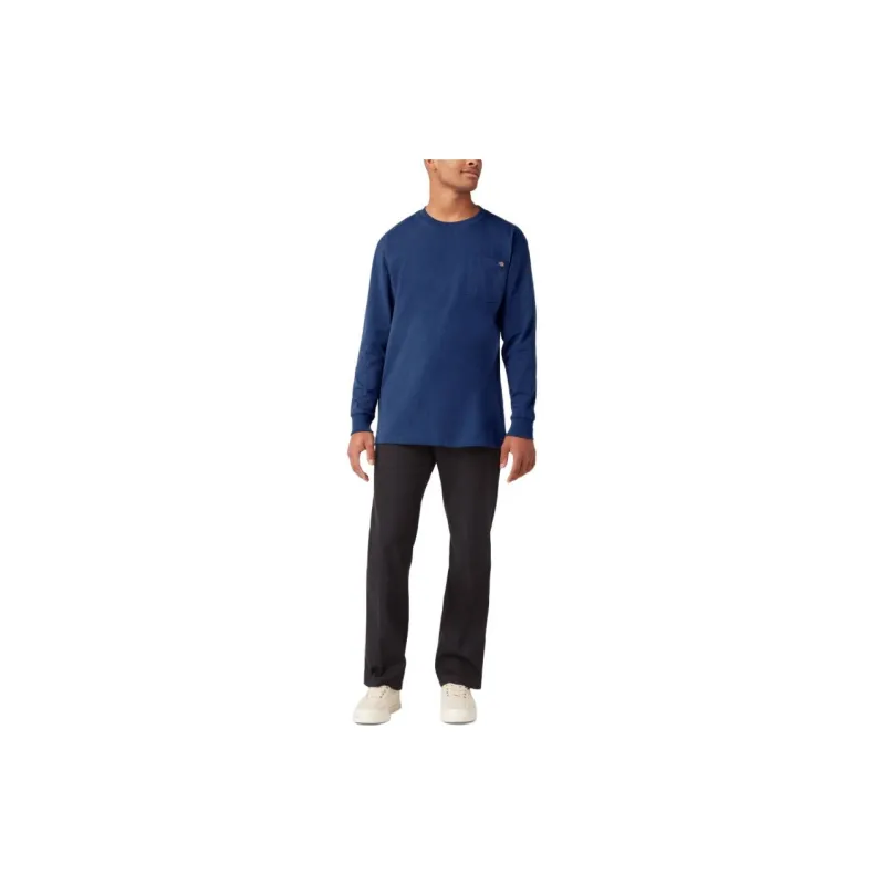 Dickies Heavyweight Long Sleeve Pocket T-Shirt T-Shirt Men's Blue-5