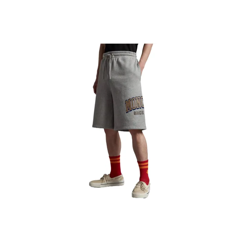 Moncler Logo print Shorts-3
