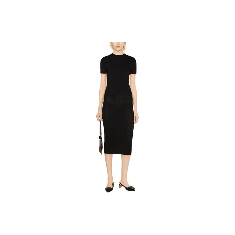 Jacquemus Le T Shirt Gros Grain 'Black'-1