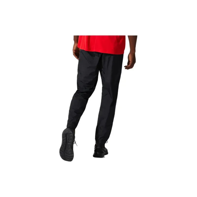 Asics Silver Woven Pant Knitted Sports Pants Men's Black-3