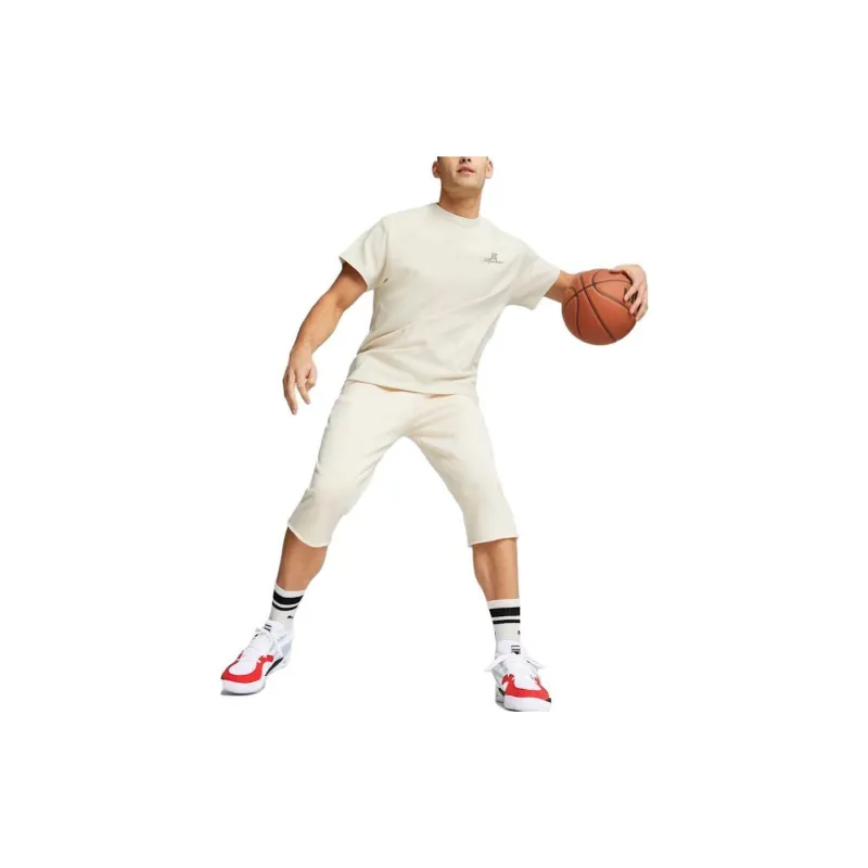 PUMA T-Shirts Men Beige-3