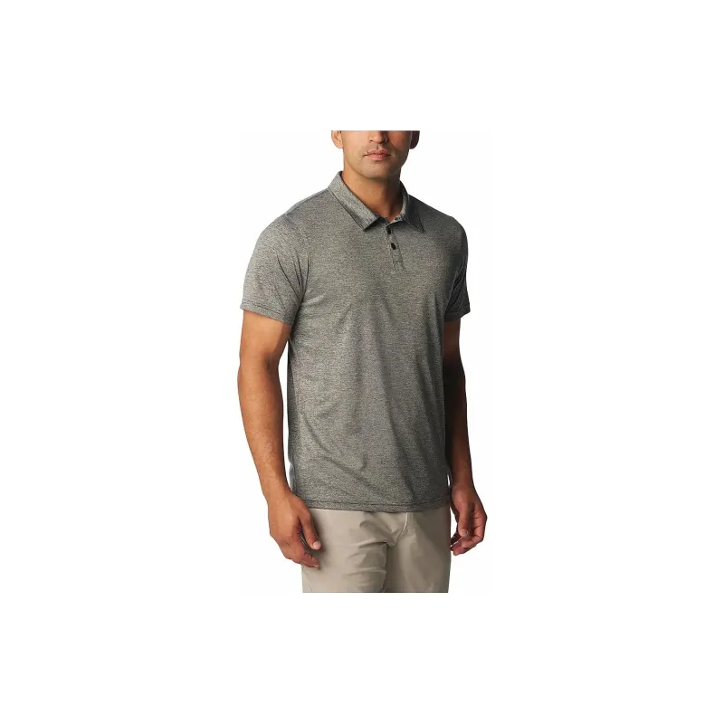 Columbia Hike Polo Shirt Men's Gray-2