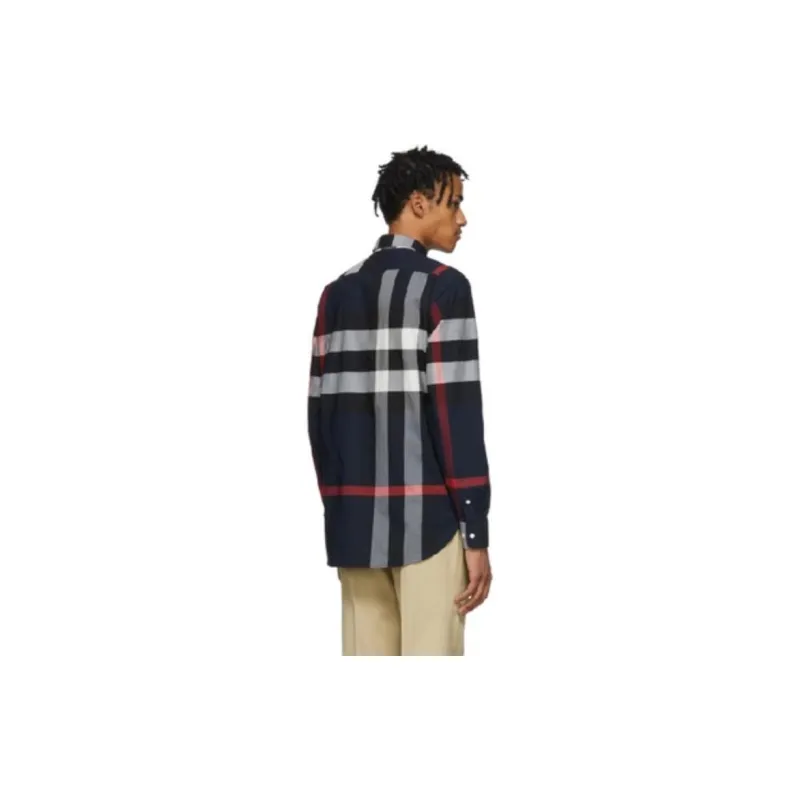 Burberry Ekd Wool Jacquard Oversized Sweater-5