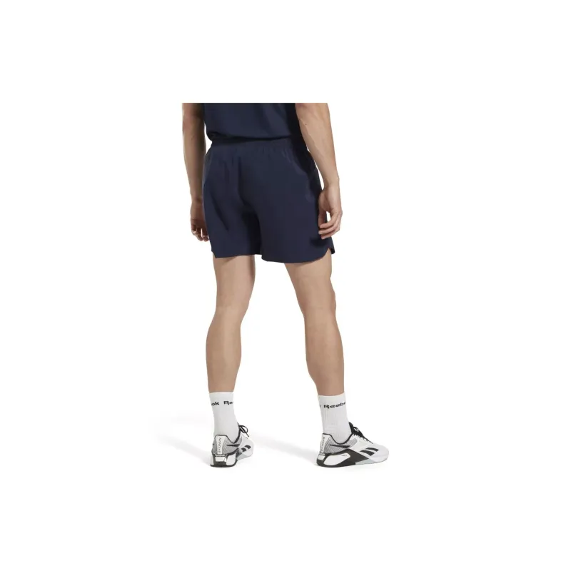 Reebok TRAIN WOVEN GRAPHIC SHORT Sports Shorts Men's Marine Blue-2